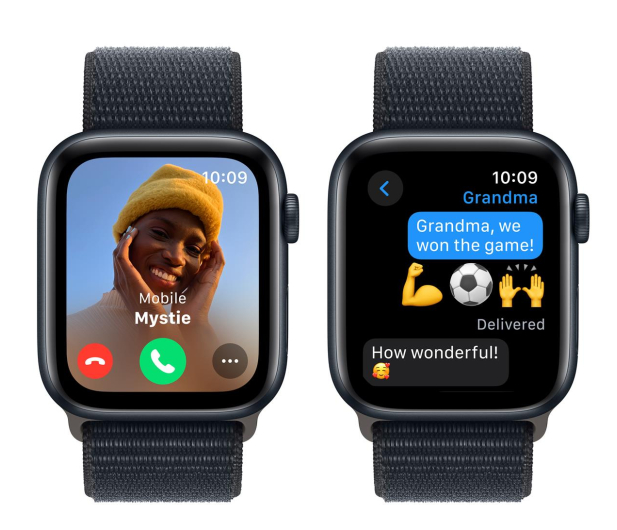 Apple Watch SE 2 44/Midnight Aluminum/Midnight Sport Loop GPS - 1180676 - zdjęcie 4
